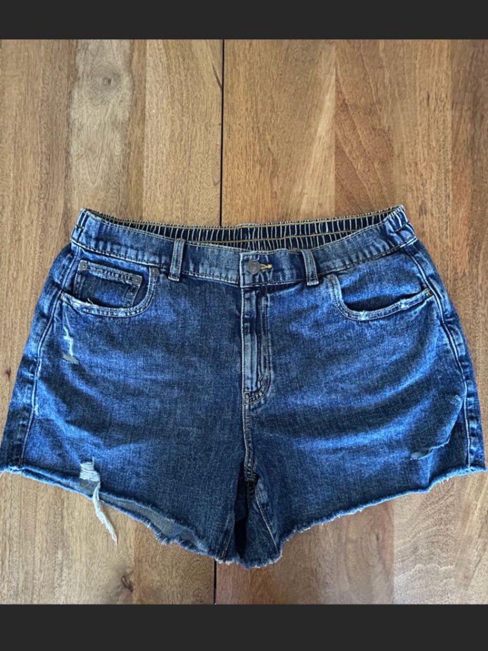 NWT | Aerie Daydream Denim Short | Rocky Blue L